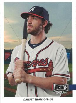2017 Topps Archives Snapshots #AS-DS Dansby Swanson Front