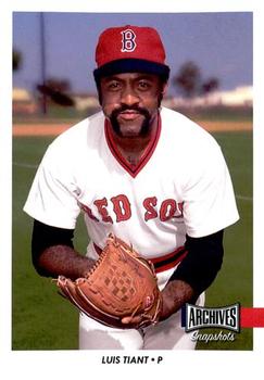 2017 Topps Archives Snapshots #AS-LT Luis Tiant Front