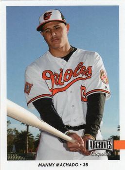 2017 Topps Archives Snapshots #AS-MMA Manny Machado Front