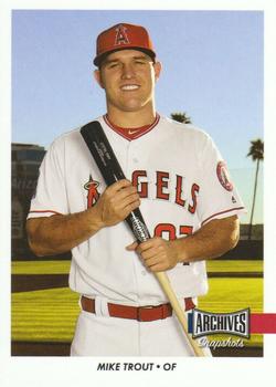 2017 Topps Archives Snapshots #AS-MT Mike Trout Front