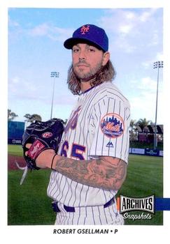 2017 Topps Archives Snapshots #AS-RG Robert Gsellman Front