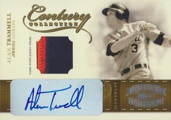 2004 Donruss Throwback Threads - Century Collection Signature Material Prime #CC-1 Alan Trammell Front