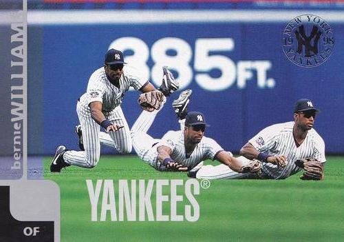 1998 Upper Deck New York Yankees #169 Bernie Williams Front