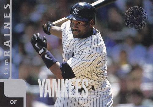 1998 Upper Deck New York Yankees #449 Tim Raines Front