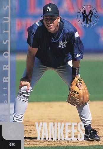 1998 Upper Deck New York Yankees #704 Scott Brosius Front