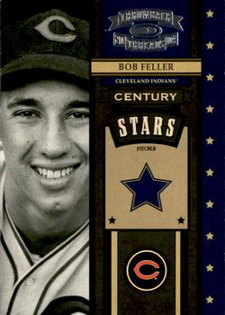 2004 Donruss Throwback Threads - Century Stars #CS-7 Bob Feller Front