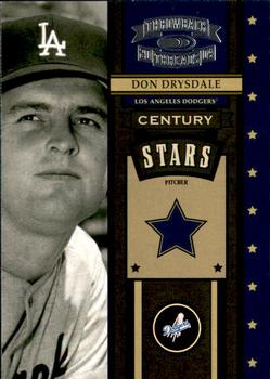 2004 Donruss Throwback Threads - Century Stars #CS-15 Don Drysdale Front