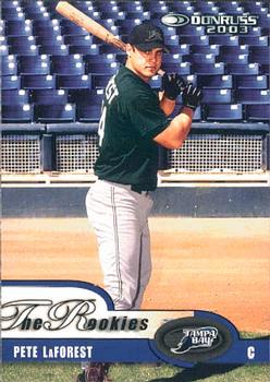 2003 Donruss/Leaf/Playoff (DLP) Rookies & Traded - 2003 Donruss Rookies & Traded #60 Pete LaForest Front