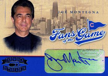 2004 Donruss Throwback Threads - Fans of the Game Autographs #FG-3 Joe Mantegna Front