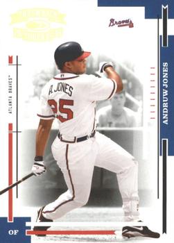 2004 Donruss Throwback Threads - Gold Proof #16 Andruw Jones Front