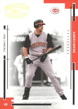 2004 Donruss Throwback Threads - Gold Proof #58 Sean Casey Front