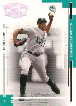 2004 Donruss Throwback Threads - Gold Proof #75 Dontrelle Willis Front
