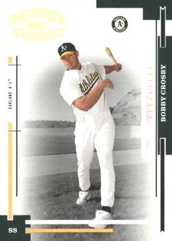 2004 Donruss Throwback Threads - Gold Proof #144 Bobby Crosby Front