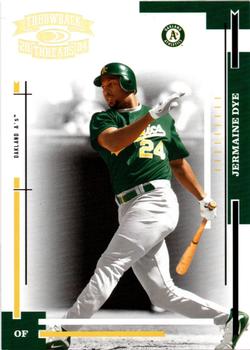 2004 Donruss Throwback Threads - Gold Proof #147 Jermaine Dye Front
