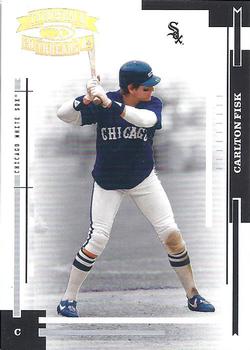 2004 Donruss Throwback Threads - Gold Proof #211 Carlton Fisk Front