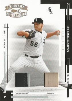 2004 Donruss Throwback Threads - Material Combo Prime #50 Mark Buehrle Front