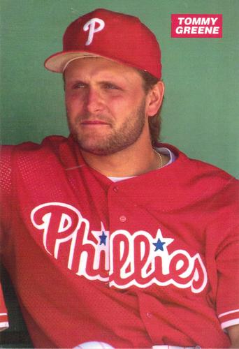1993 Medford Philadelphia Phillies Photocards Update #NNO Tommy Greene Front