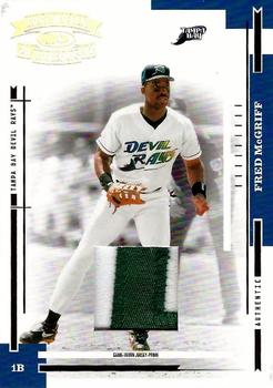 2004 Donruss Throwback Threads - Material Prime #187 Fred McGriff Front