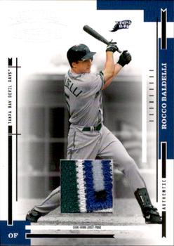 2004 Donruss Throwback Threads - Material Prime #188 Rocco Baldelli Front