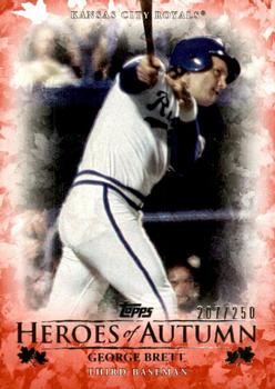 2017 Topps Update - Heroes of Autumn Red #HA-7 George Brett Front