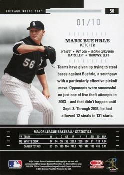 2004 Donruss Throwback Threads - Platinum Proof #50 Mark Buehrle Back