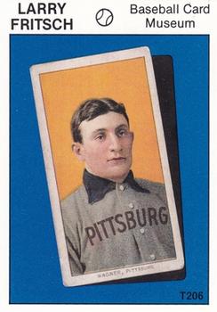 1988 Fritsch Baseball Card Museum #1 Honus Wagner Front