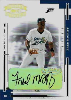 2004 Donruss Throwback Threads - Signature Marks #187 Fred McGriff Front