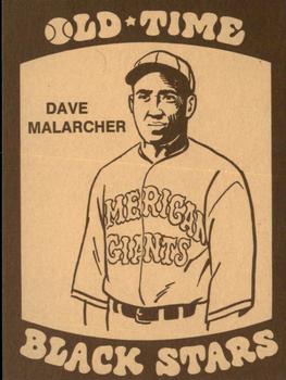 1974 Laughlin Old-Time Black Stars #20 Dave Malarcher Front