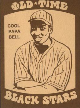 1974 Laughlin Old-Time Black Stars #24 Cool Papa Bell Front