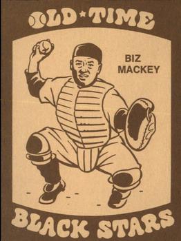 1974 Laughlin Old-Time Black Stars #27 Biz Mackey Front