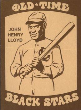 1974 Laughlin Old-Time Black Stars #33 John Henry Lloyd Front
