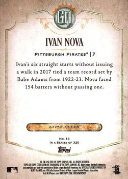 2018 Topps Gypsy Queen #13 Ivan Nova Back