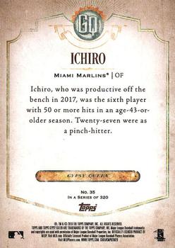 2018 Topps Gypsy Queen #35 Ichiro Back
