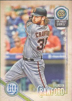 2018 Topps Gypsy Queen #105 Brandon Crawford Front
