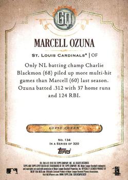 2018 Topps Gypsy Queen #134 Marcell Ozuna Back