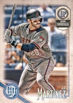 2018 Topps Gypsy Queen #169 J.D. Martinez Front