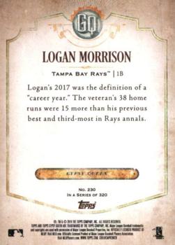 2018 Topps Gypsy Queen #230 Logan Morrison Back