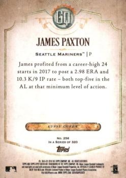 2018 Topps Gypsy Queen #256 James Paxton Back