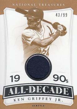 2017 Panini National Treasures - All Decade #AD-KG Ken Griffey Jr. Front