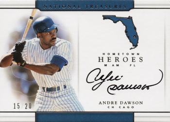 2017 Panini National Treasures - Hometown Heroes #HH-AD Andre Dawson Front