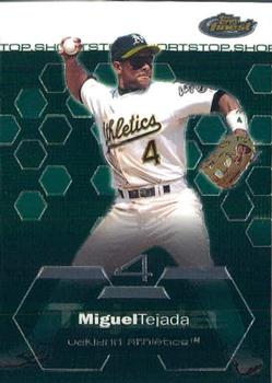 2003 Finest #90 Miguel Tejada Front