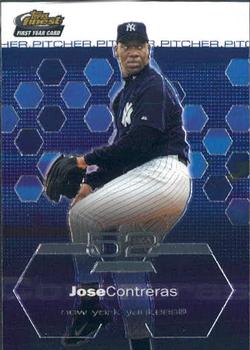 2003 Finest #97 Jose Contreras Front
