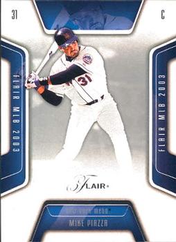 2003 Flair #71 Mike Piazza Front