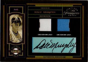 2004 Donruss Timeless Treasures - Home Away Gamers Signature #HA-17 Dale Murphy Front