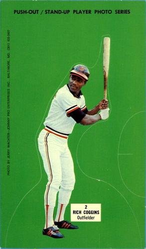 1973 Johnny Pro Baltimore Orioles #NNO Rich Coggins Front