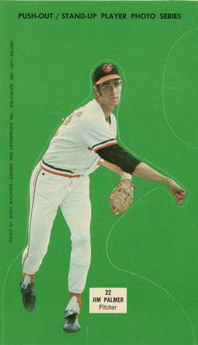 1973 Johnny Pro Baltimore Orioles #NNO Jim Palmer Front