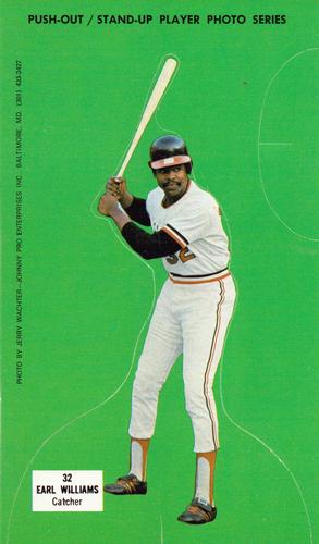 1973 Johnny Pro Baltimore Orioles #NNO Earl Williams Front