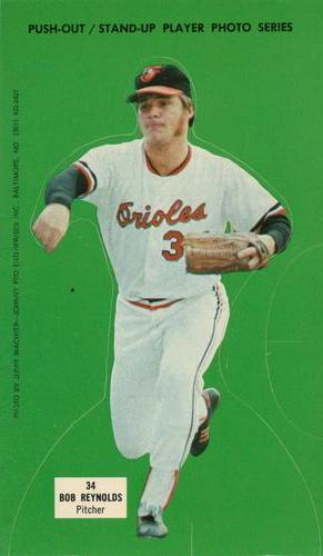 1973 Johnny Pro Baltimore Orioles #NNO Bob Reynolds Front