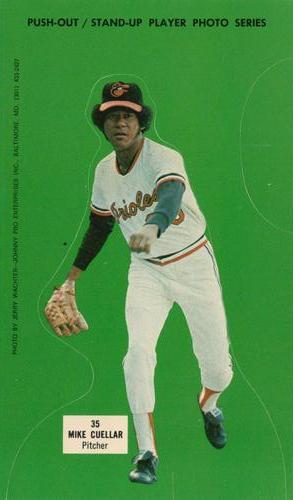1973 Johnny Pro Baltimore Orioles #NNO Mike Cuellar Front