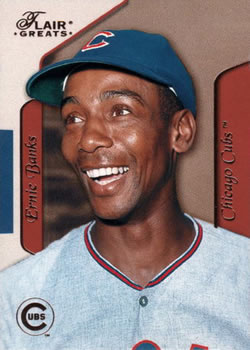 2003 Flair Greats #14 Ernie Banks Front